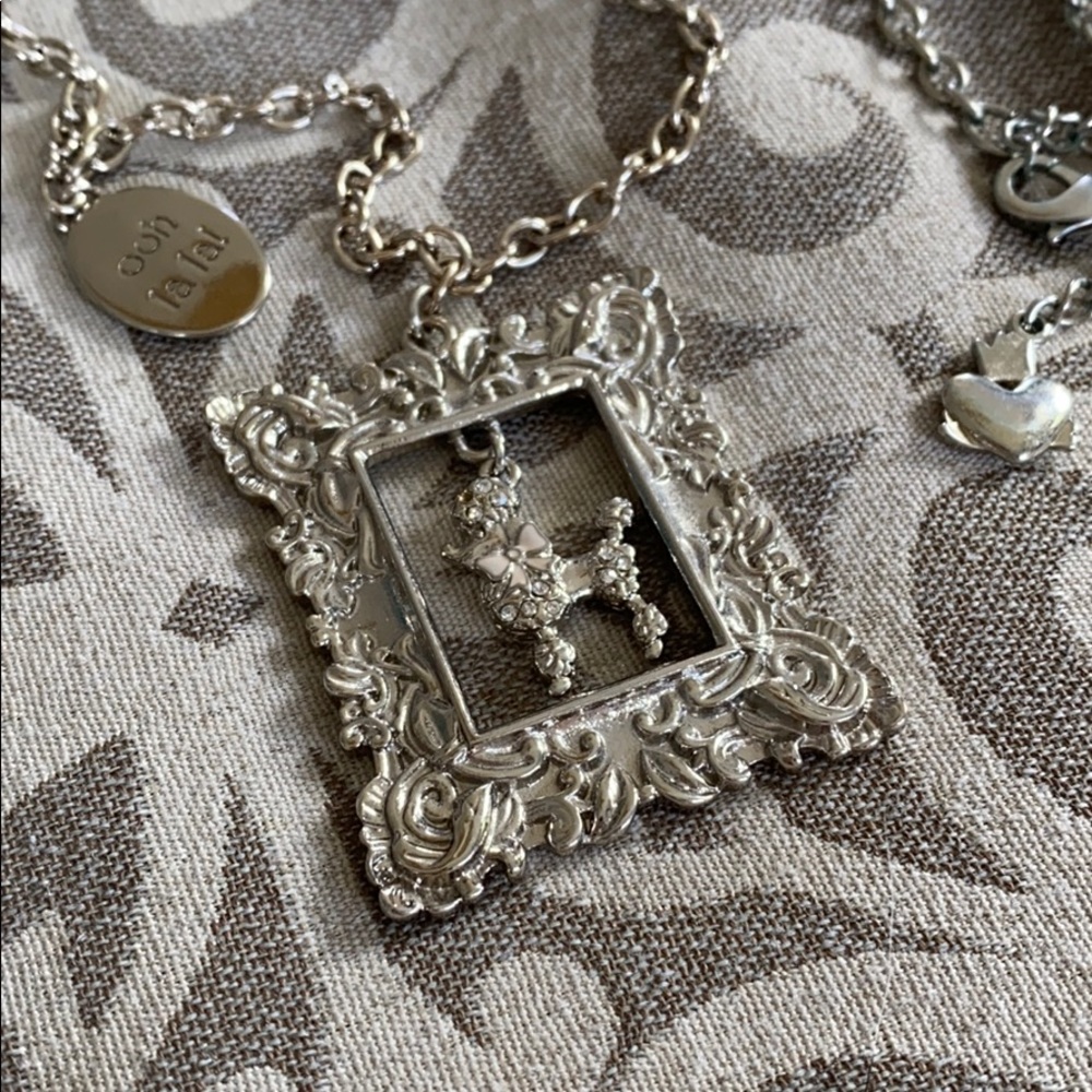 Poodle Portrait Necklace